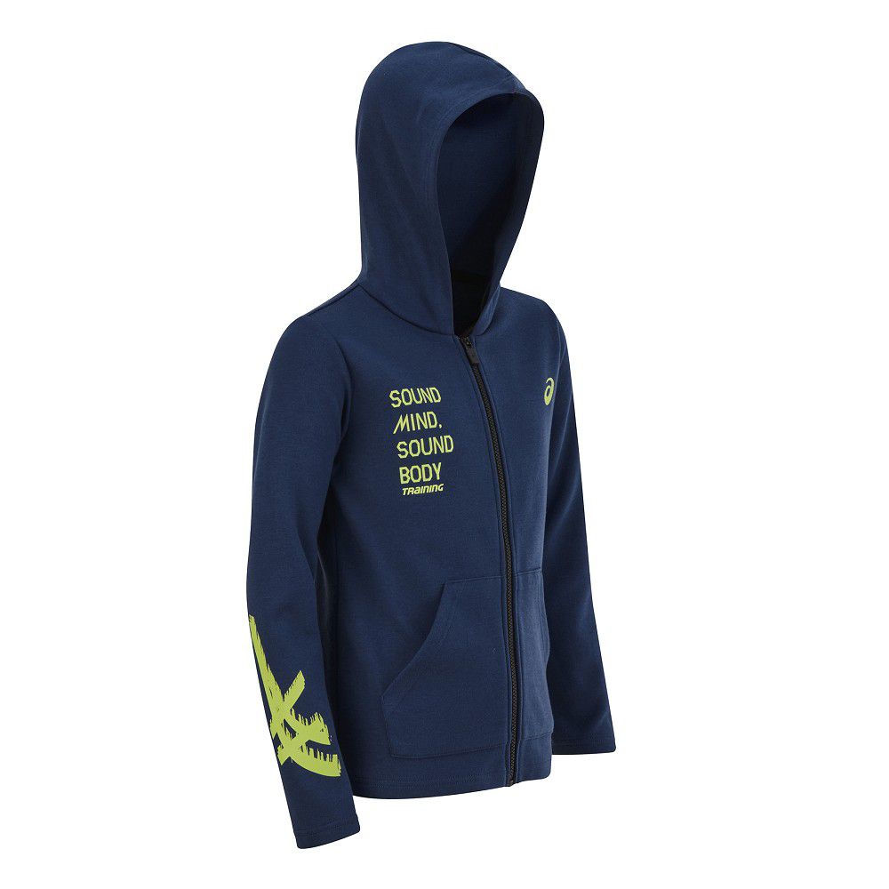 ASICS 亞瑟士 - 童 針織外套 兒童 運動訓練服 2033B271-401