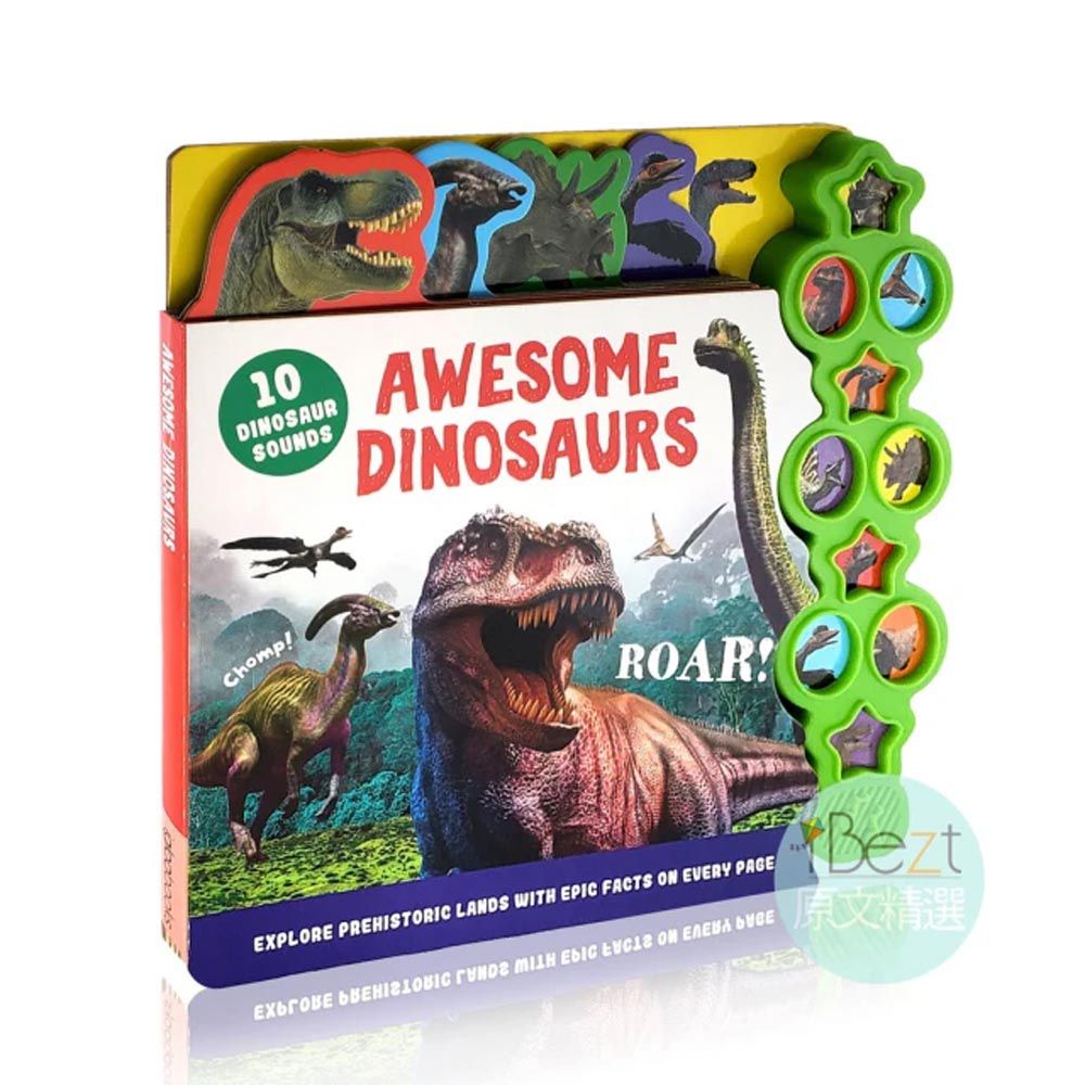 Awesome Dinosaurs(10 Sounds) 恐龍音效有聲書