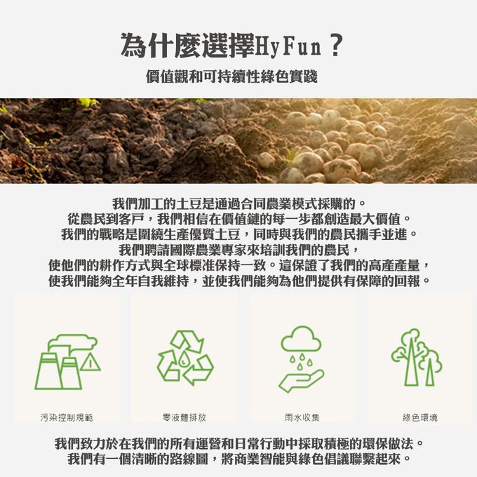 HyFun - 四角薯餅(20入/盒)-3盒組