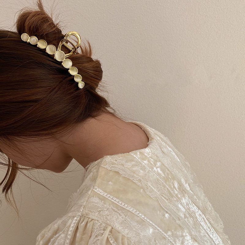 貓眼石金屬抓夾 (大(約11cm))