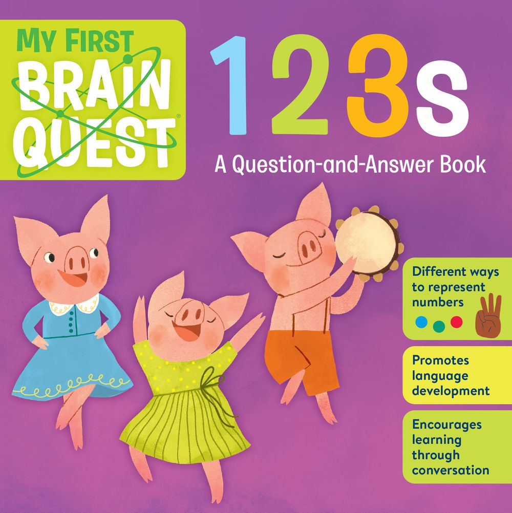 My First Brain Quest 123s: A Question-and Answer Counting Book