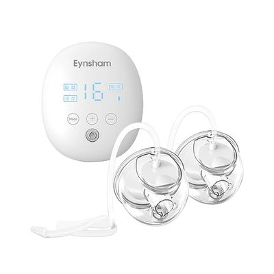 JoyNa - 雙邊穿戴式有線擠乳器 智能電動2合1吸奶+按摩