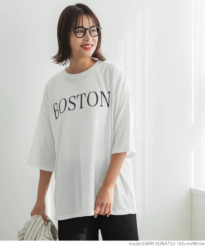 日本 COCA - 美式LOGO 寬版薄長袖上衣-大人-白