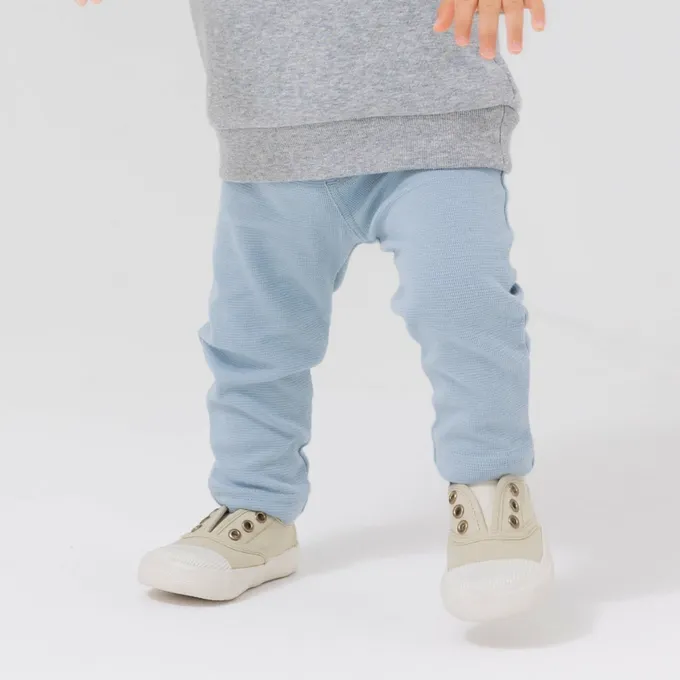 日本 Chil2 - 品牌熱銷 百搭彈力合身長褲-白