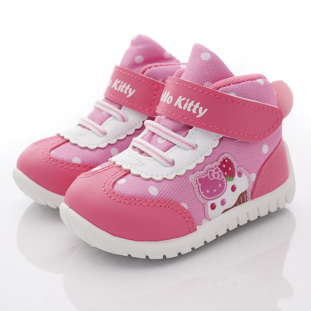 HELLO KITTY - 卡通童鞋-凱蒂短筒休閒款(小童段)-桃紅