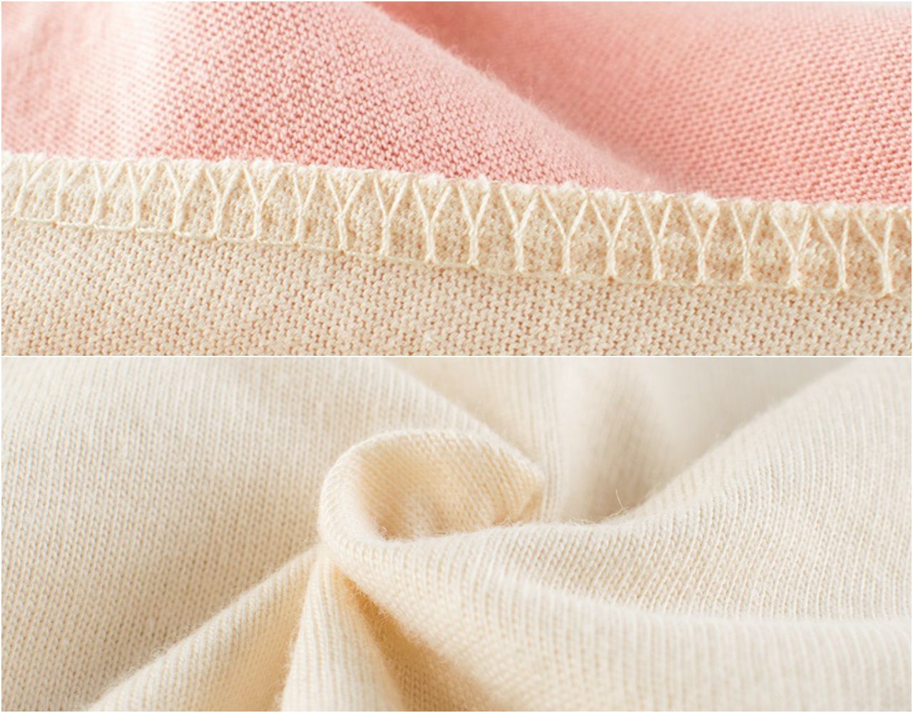 純棉長袖上衣-小熊逛街去-粉色