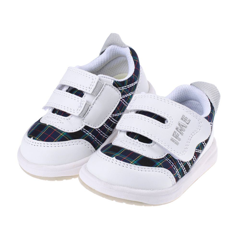 日本IFME - 輕量系列播洲織白色寶寶機能學步鞋