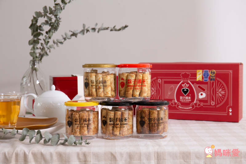 端午禮盒♣♦♥♠送出一手好牌【鬍子國王】法國手工奶油蛋捲