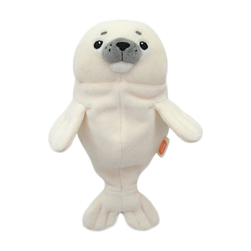 Mochi Series｜末班茫茫大叔-迷你海豹吊飾（白色）