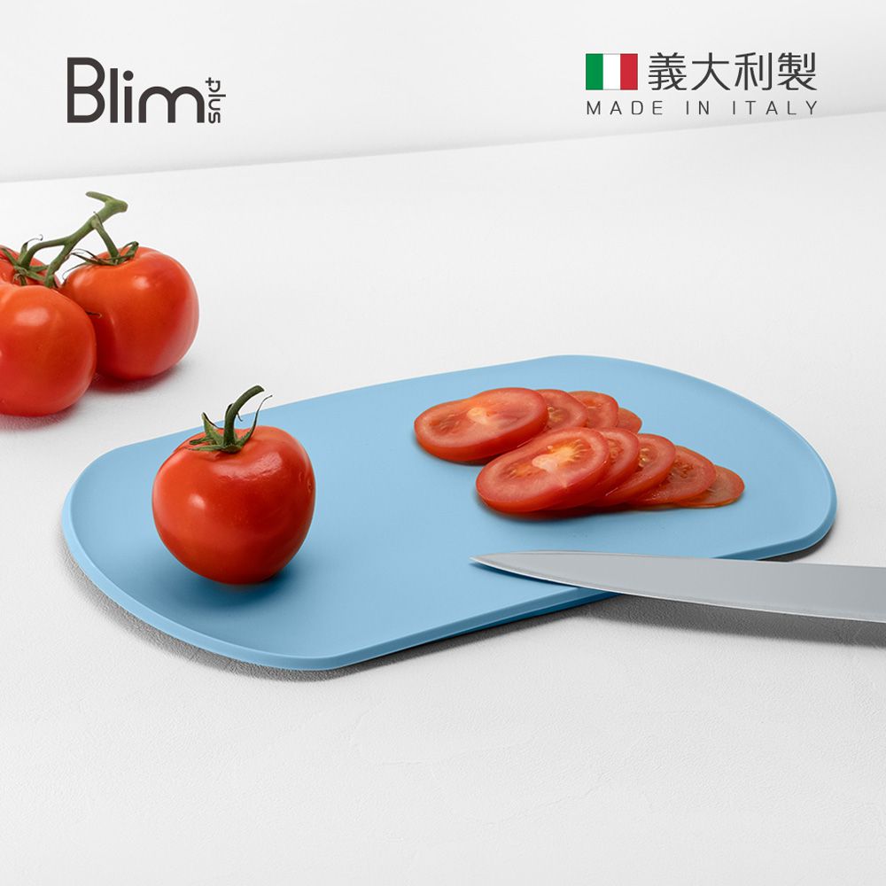義大利Blim Plus - SKATEBOARD 防滑抗菌砧板-湖水藍