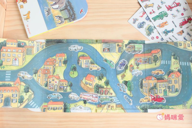 近60種主題！比利時繪本風磁鐵書 x 隨身貼紙書