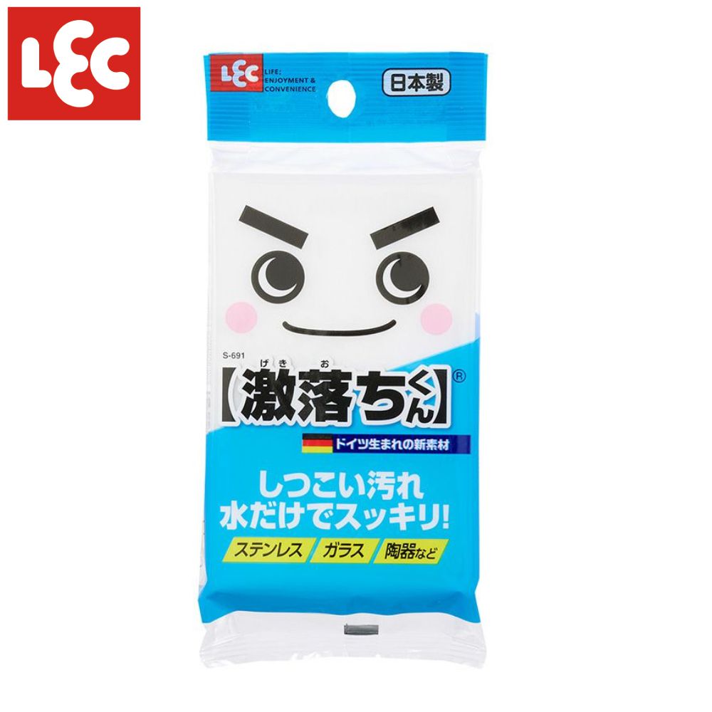 日本 LEC - 激落君免清潔劑海綿-1入