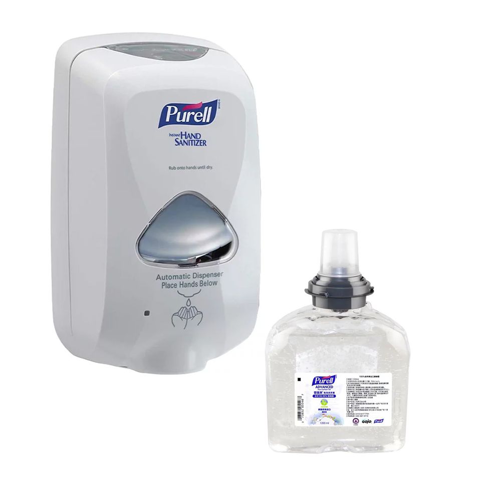 Purell ® 普瑞來 - TFX™自動感應機+乾洗手凝露補充罐-1200ml