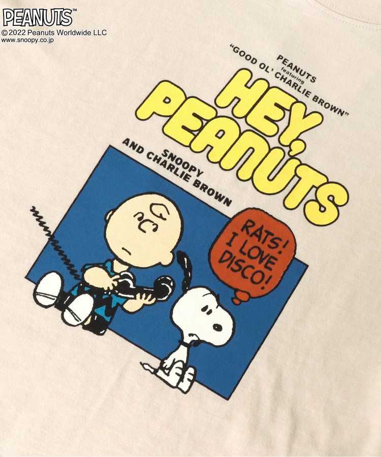 日本 BREEZE - 聯名款 史努比印花長袖上衣-黃