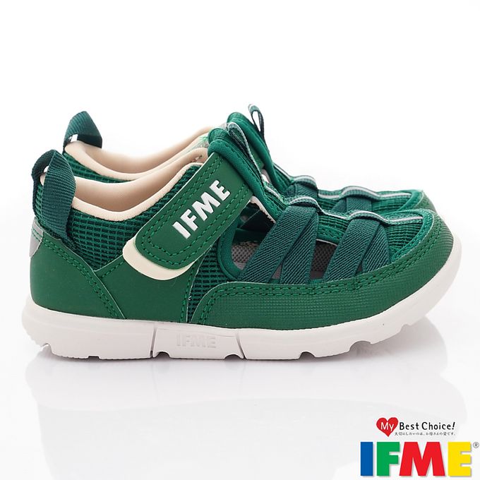 日本IFME - 水涼機能童鞋-IF30-341512綠(中小童段)-水涼鞋-綠