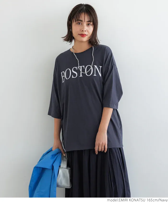 日本 COCA - 美式LOGO 寬版薄長袖上衣-大人-白