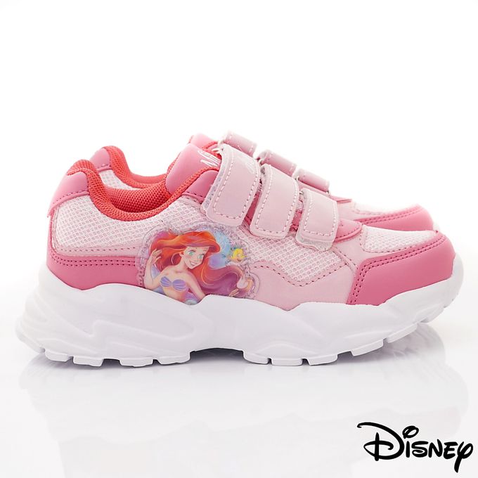 DISNEY童鞋 迪士尼美人魚運動鞋-323037粉(中小童段)-運動鞋-粉