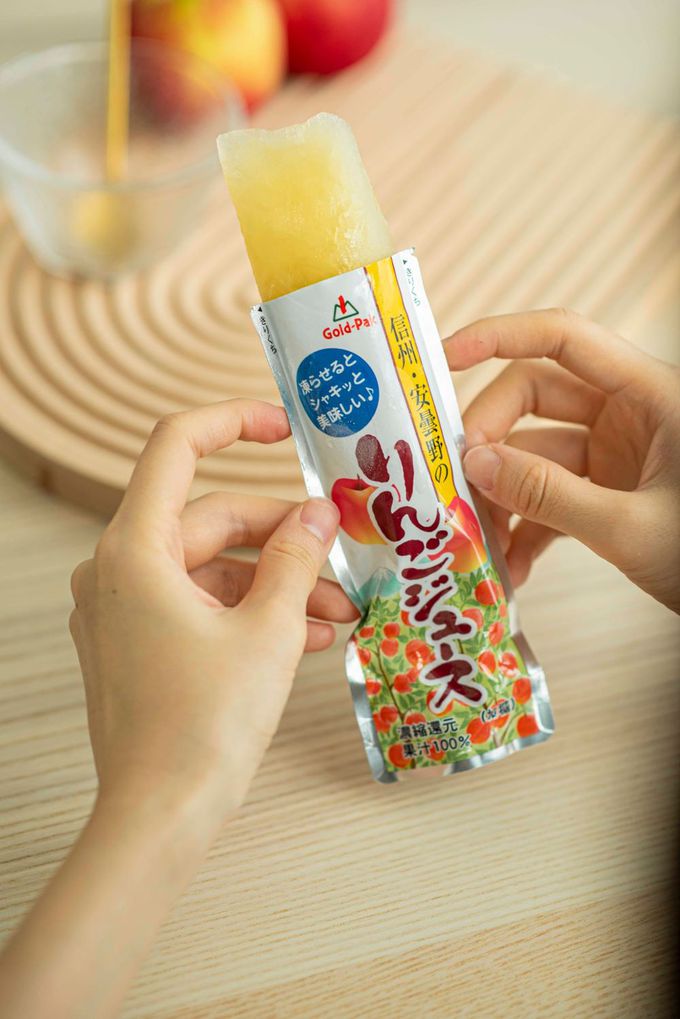 日本GOLD-PAK - 水果果汁棒-信州和梨果汁-80g_5入組