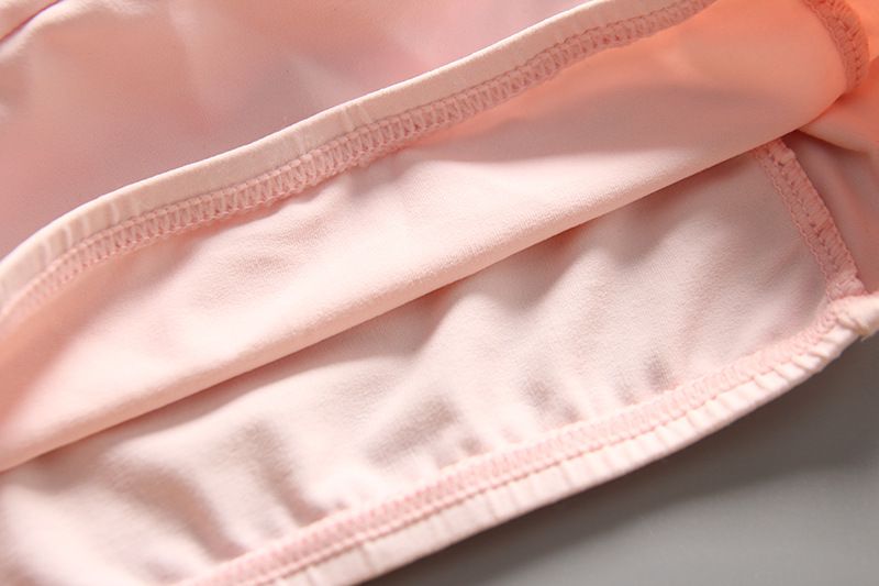 女寶長袖泳裝套裝(附帽子)-LOVE-粉橘色