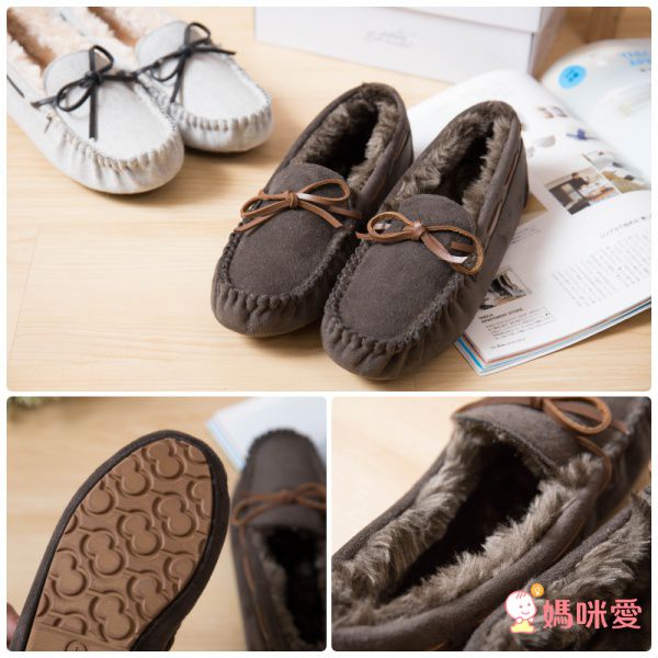 日本Zootie莫卡辛毛毛鞋/短靴/雪靴