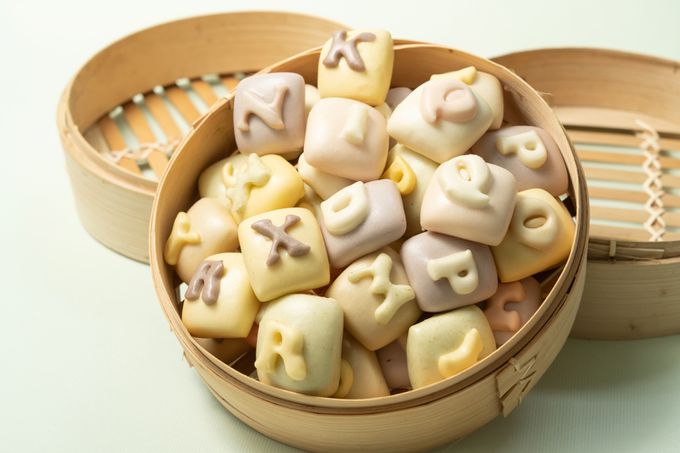 老甜媽手工饅頭 - 英文字母趣味小饅頭-350g