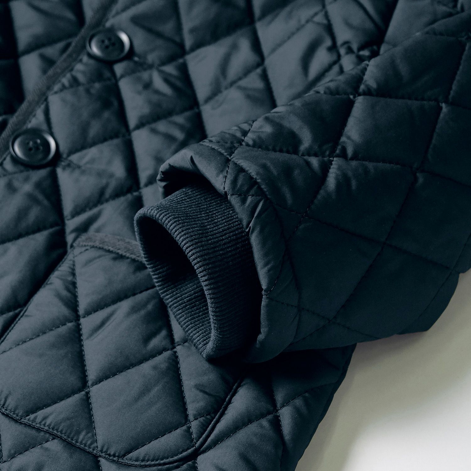 日本千趣會 - GITA 可機洗輕量棉防潑水絎縫外套-卡其