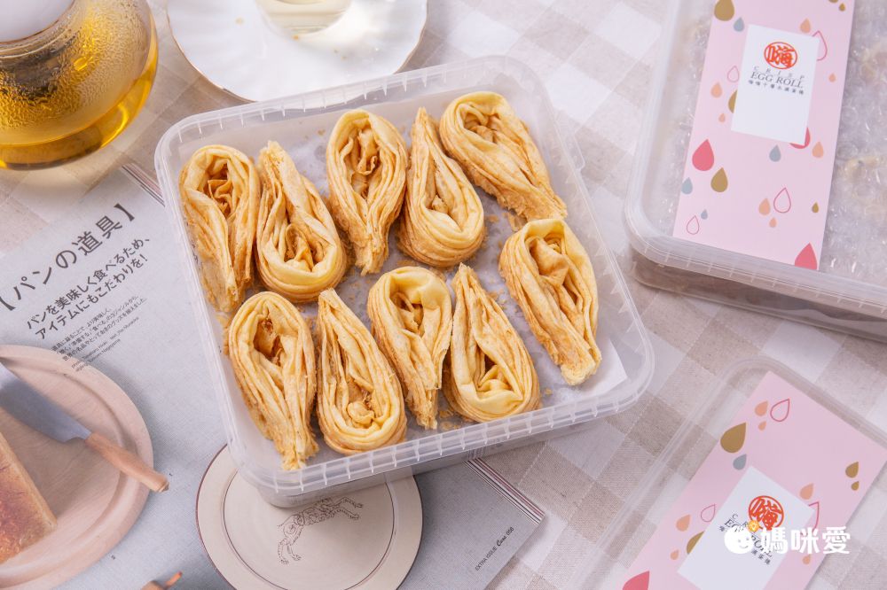 100%純可可＋低甜度海藻糖！嗨嗨千層水滴蛋捲