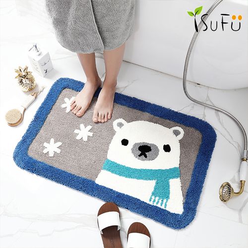 任選4件$999！舒福家居 iSuFu 吸水防滑地墊，快速吸水不滑倒