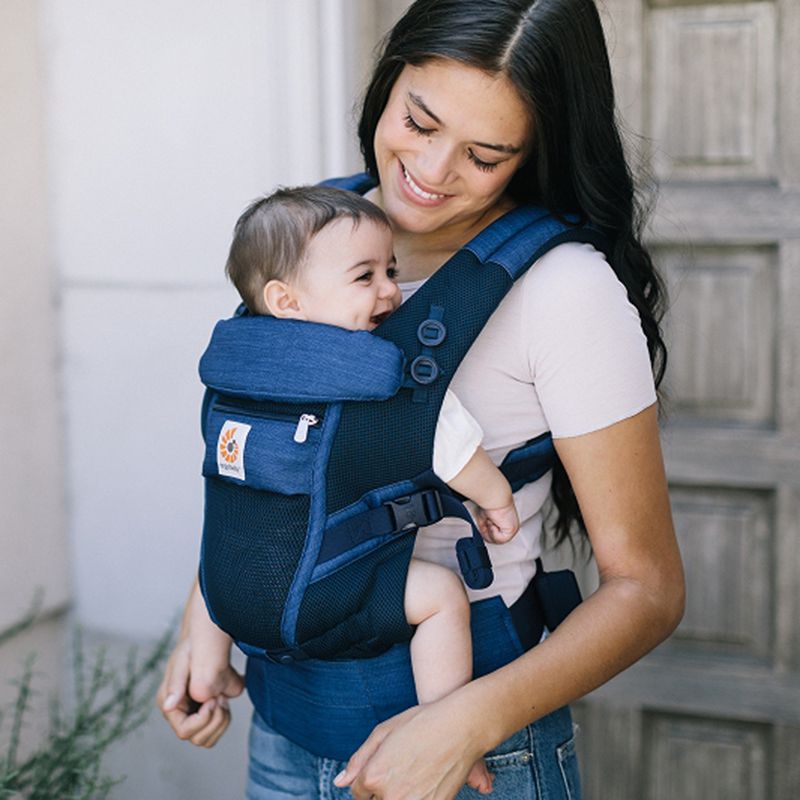 akachan honpo - Ergobaby全階段式嬰兒揹帶（ADAPT）COOL AIR-藍色