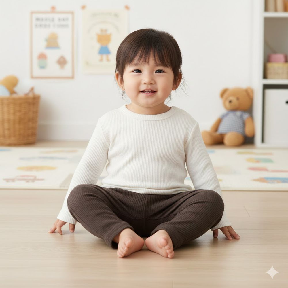 經典造型屁屁褲-羅紋抽針針織布-深灰色