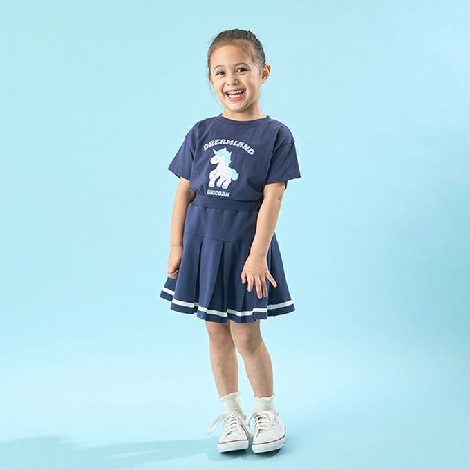 日本 Lycee mine - 純棉百搭印花短袖上衣-兔子玩偶-米白