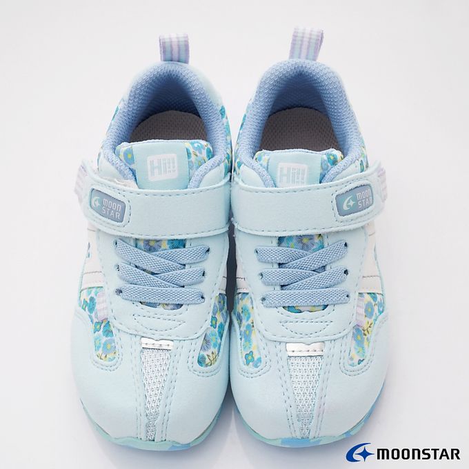 Moonstar日本月星 - HI系列十大機能童鞋-MSC23269淺藍(中小童段)-機能運動鞋-淺藍