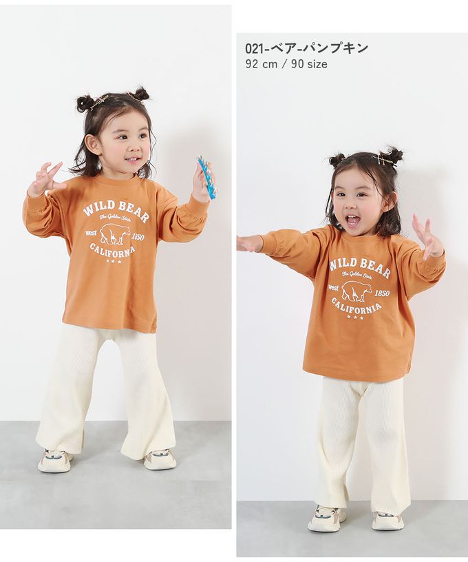 日本 devirock - 100%棉 定番印花長袖上衣-NEW YORK-寶藍