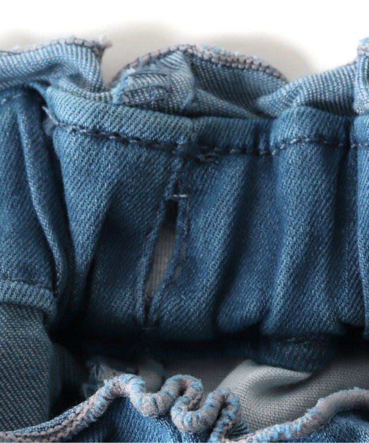 日本 apres les cours - 蝴蝶結口袋腰鬆緊長褲-黑白格