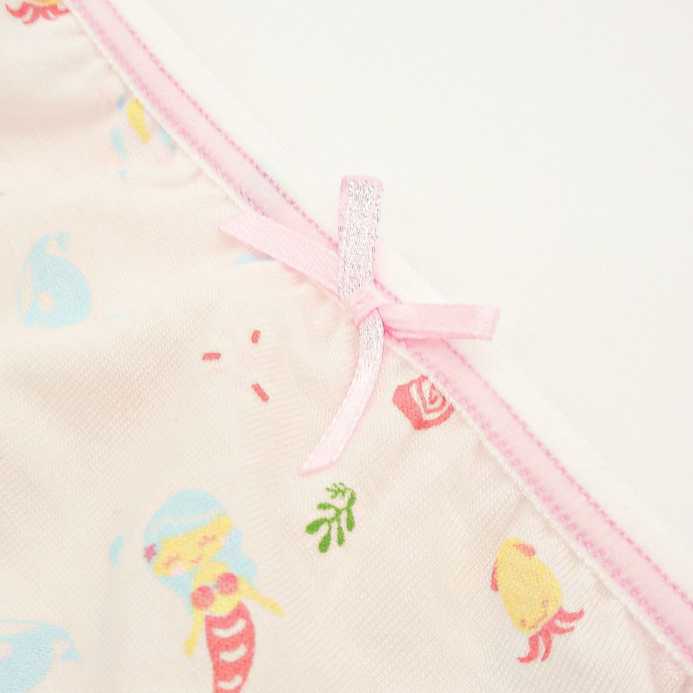 Annypepe - 女童95%天絲美人魚三角褲-粉色 (100-150cm)