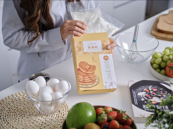 酷鬆餅 - 原味鬆餅粉-4袋(共800g)