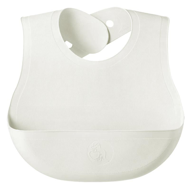 akachan honpo - 立體用餐圍兜-灰色