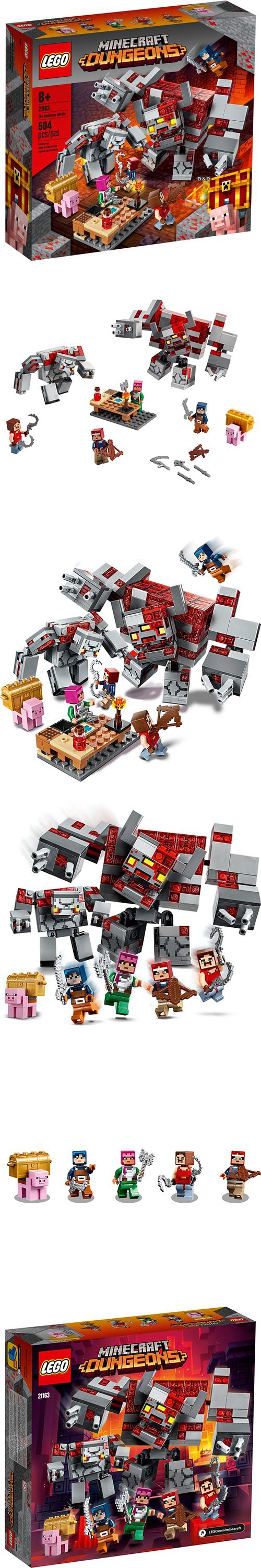 樂高 LEGO - 樂高積木 LEGO《 LT21163 》Minecraft 系列 - The Redstone Battle-504pcs