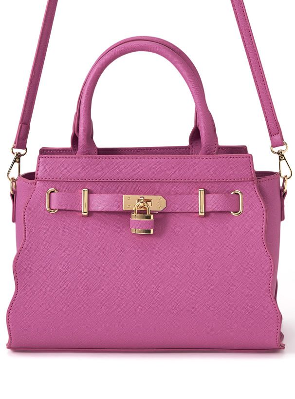 日本 GRL - 2WAY波浪時尚皮質手提包/側背包-天使白