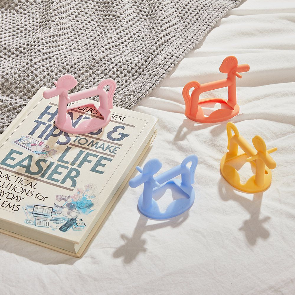 白金矽膠手環固齒器-飛飛馬-薰衣草紫