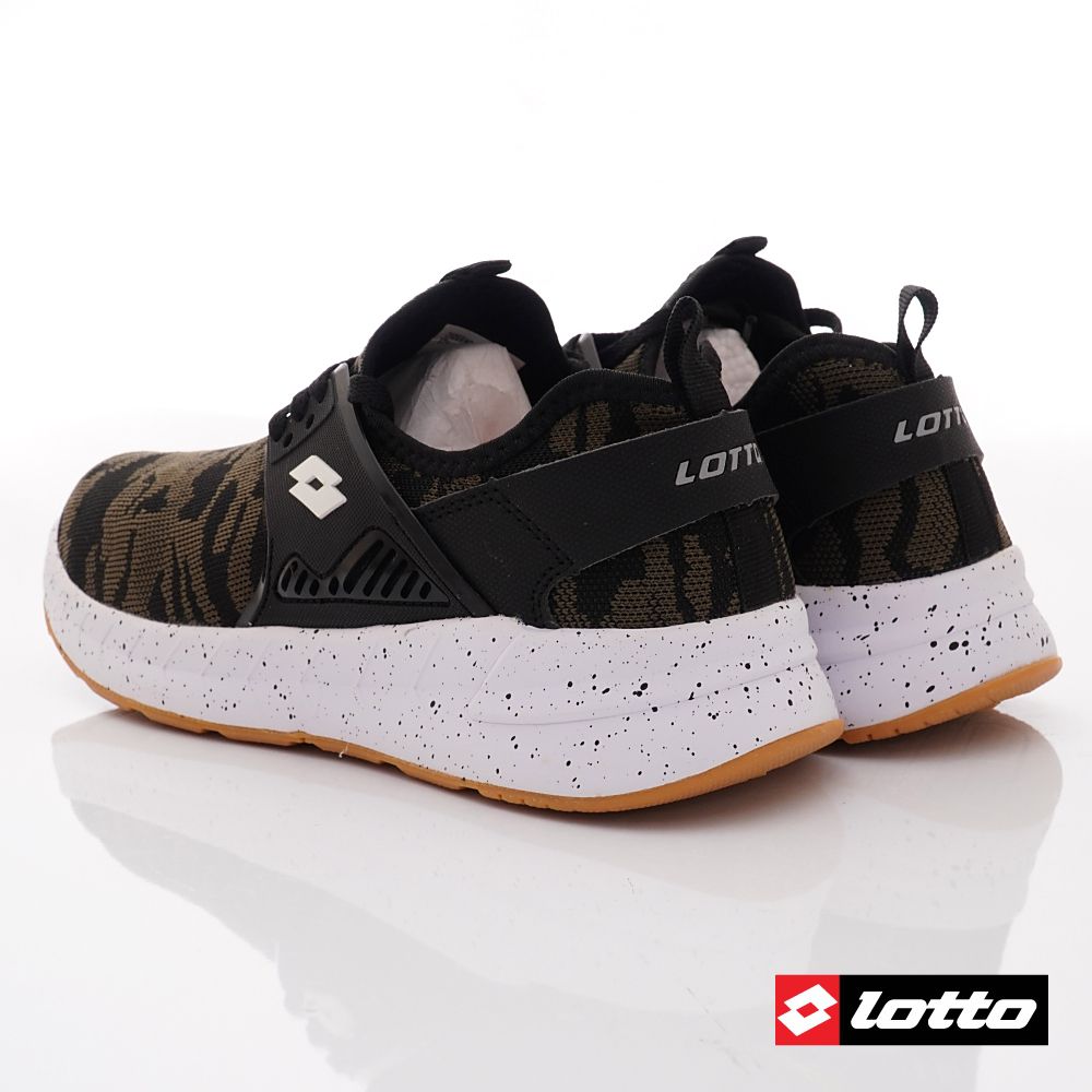 LOTTO樂得 - 男段健走慢跑運動款-運動鞋-迷彩綠