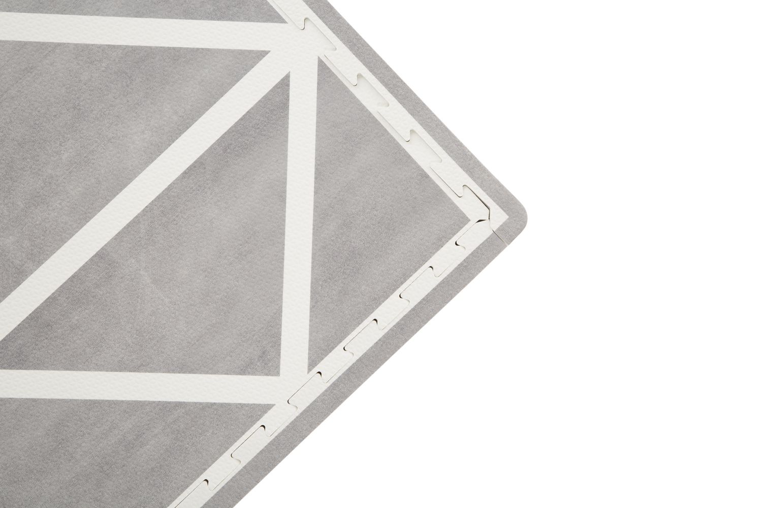 德國 toddlekind - 北歐風系列遊戲地墊-卵石灰-一組6片