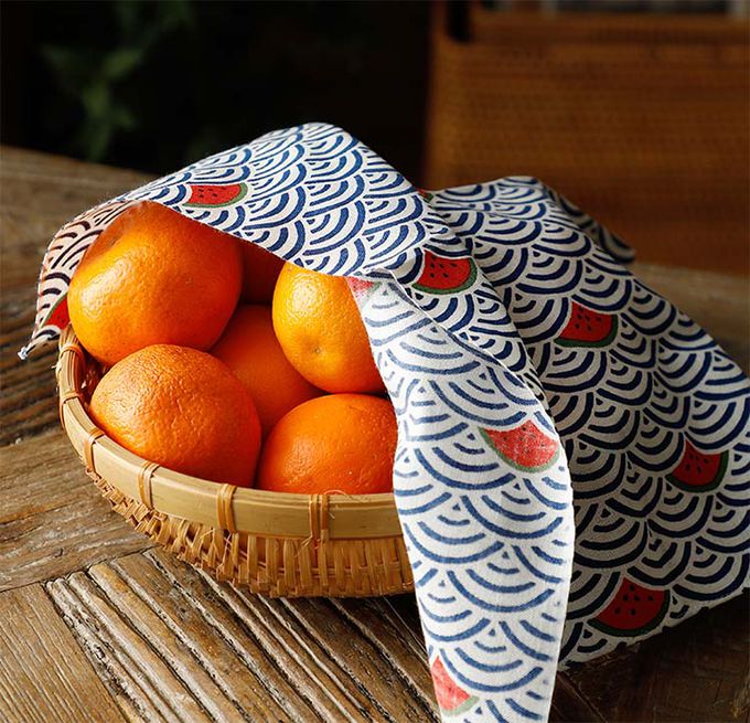 日本濱文樣 hamamo - 【日本濱文樣hamamo】日本製純棉長方形手帕/毛巾2入組-栗子柴柴款