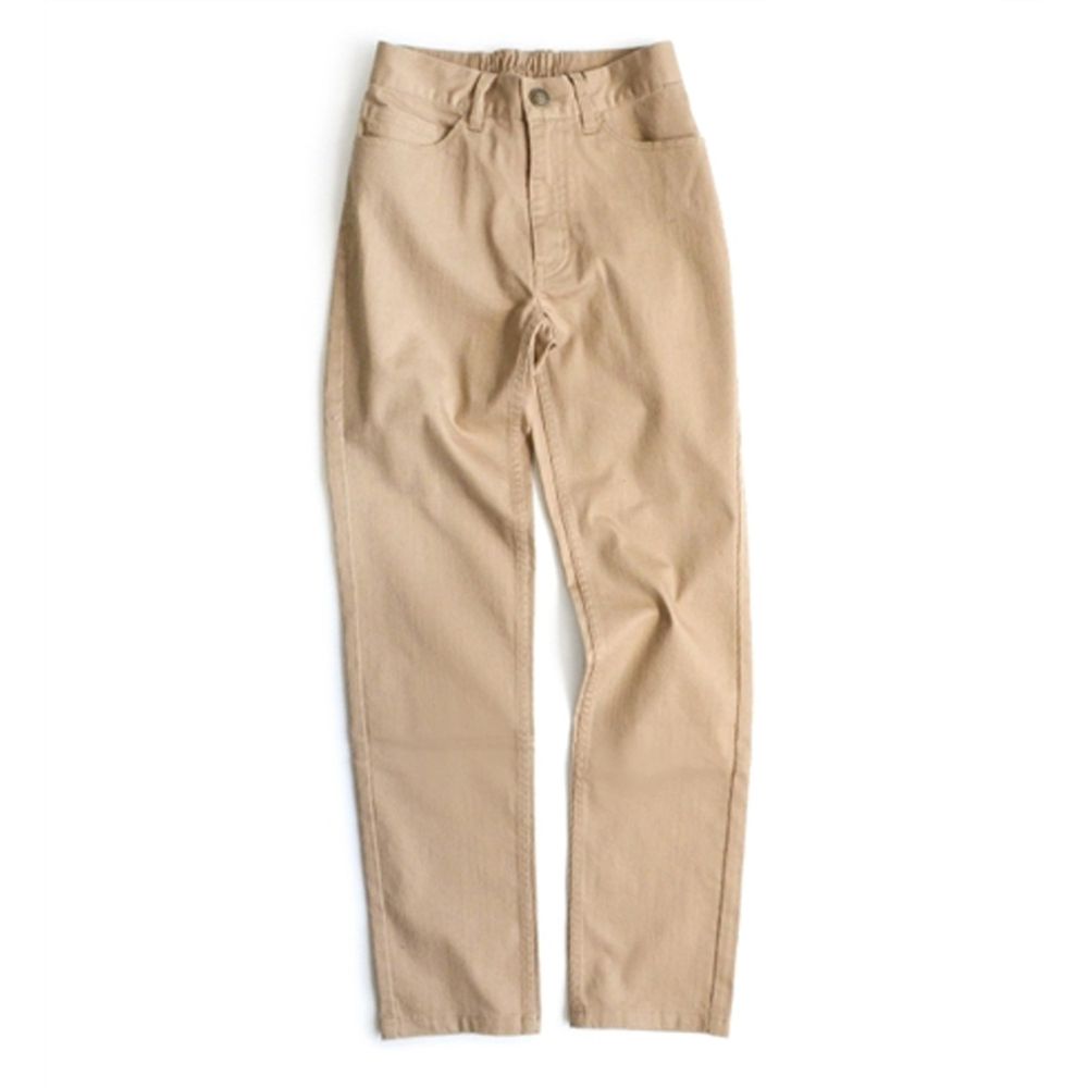 日本 zootie - Better Pants [定番] 率性基本挺款純棉直筒褲-杏