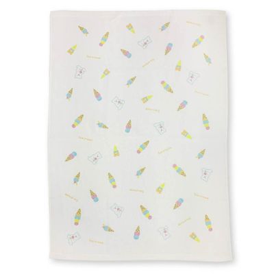 akachan honpo - 毛巾被-白色 (70×100cm)