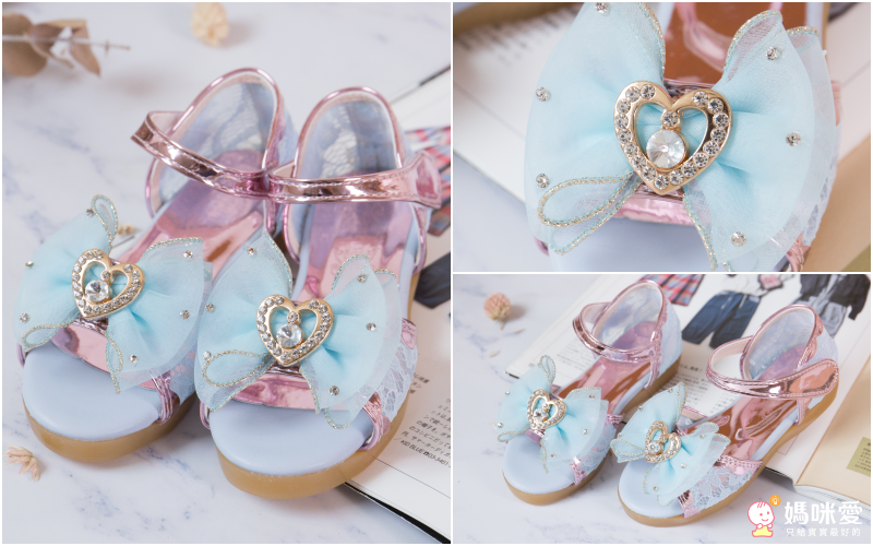 韓國 MAMITREE - 星紗亮皮鞋-典雅粉