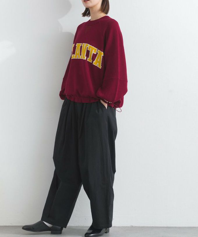 日本 Lupilien - 明亮撞色學院風抽繩針織上衣-芥末黃