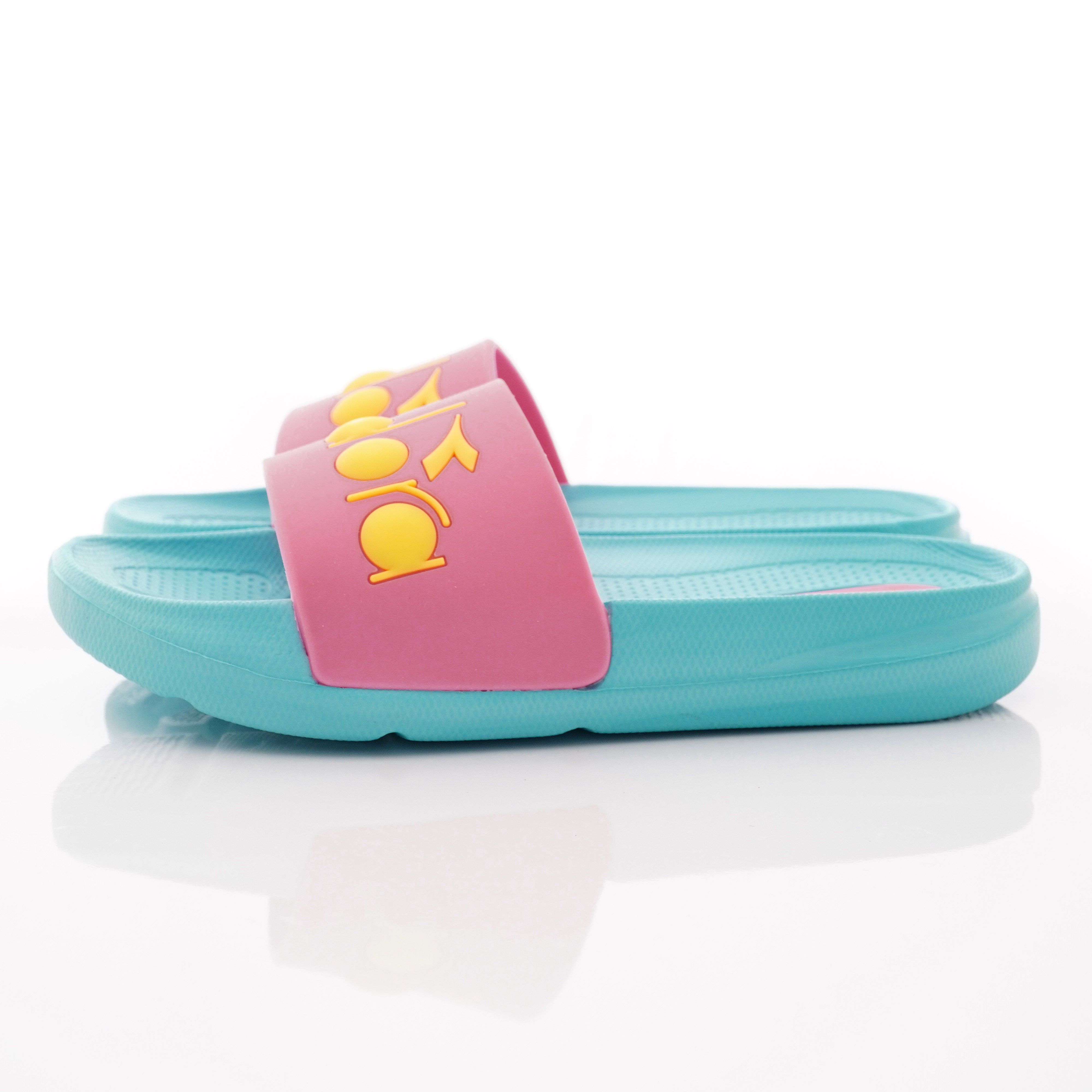 DIADORA - 輕量LOGO涼鞋/拖鞋(中小童段)-桃