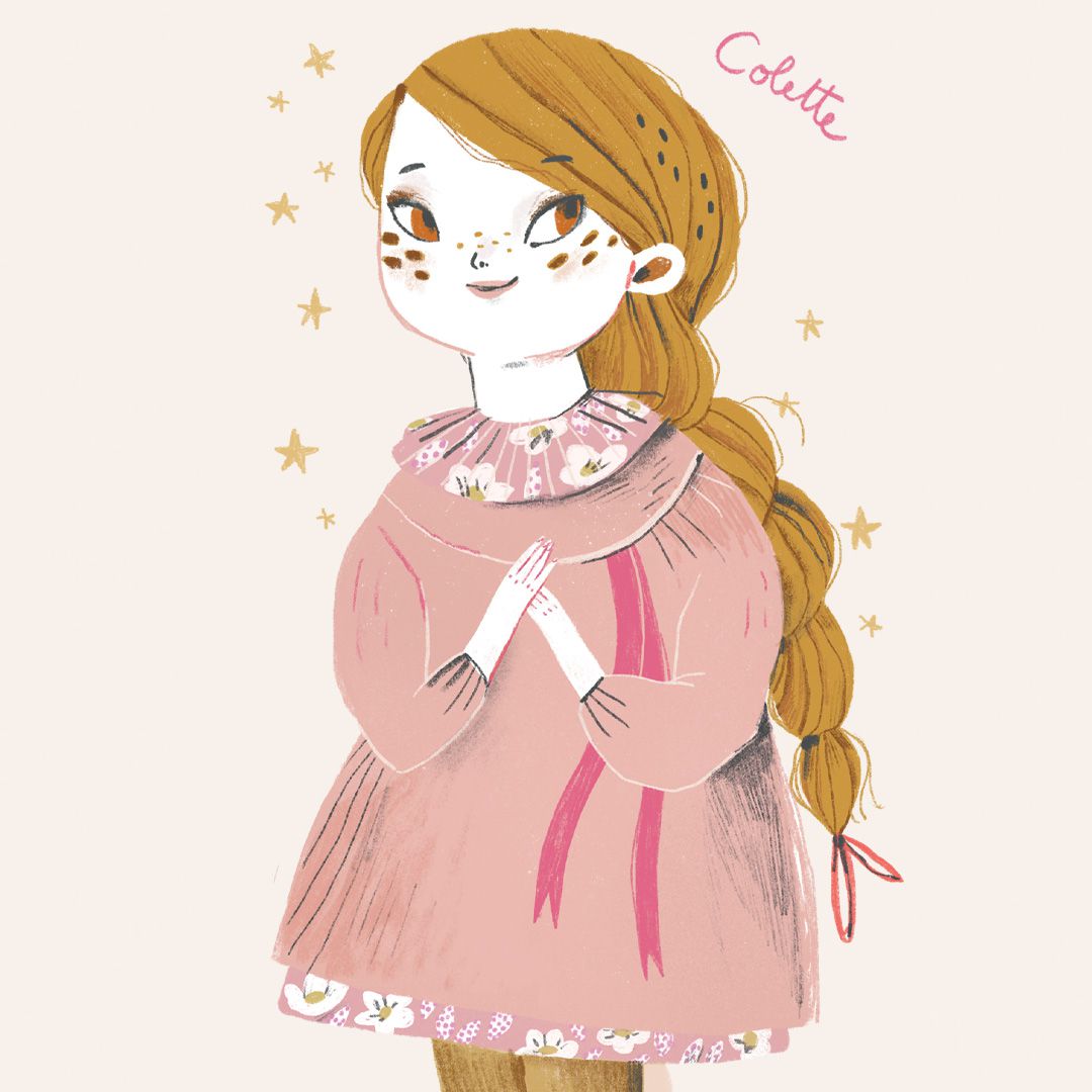 Moulin Roty - 巴黎女孩拼圖(140片)