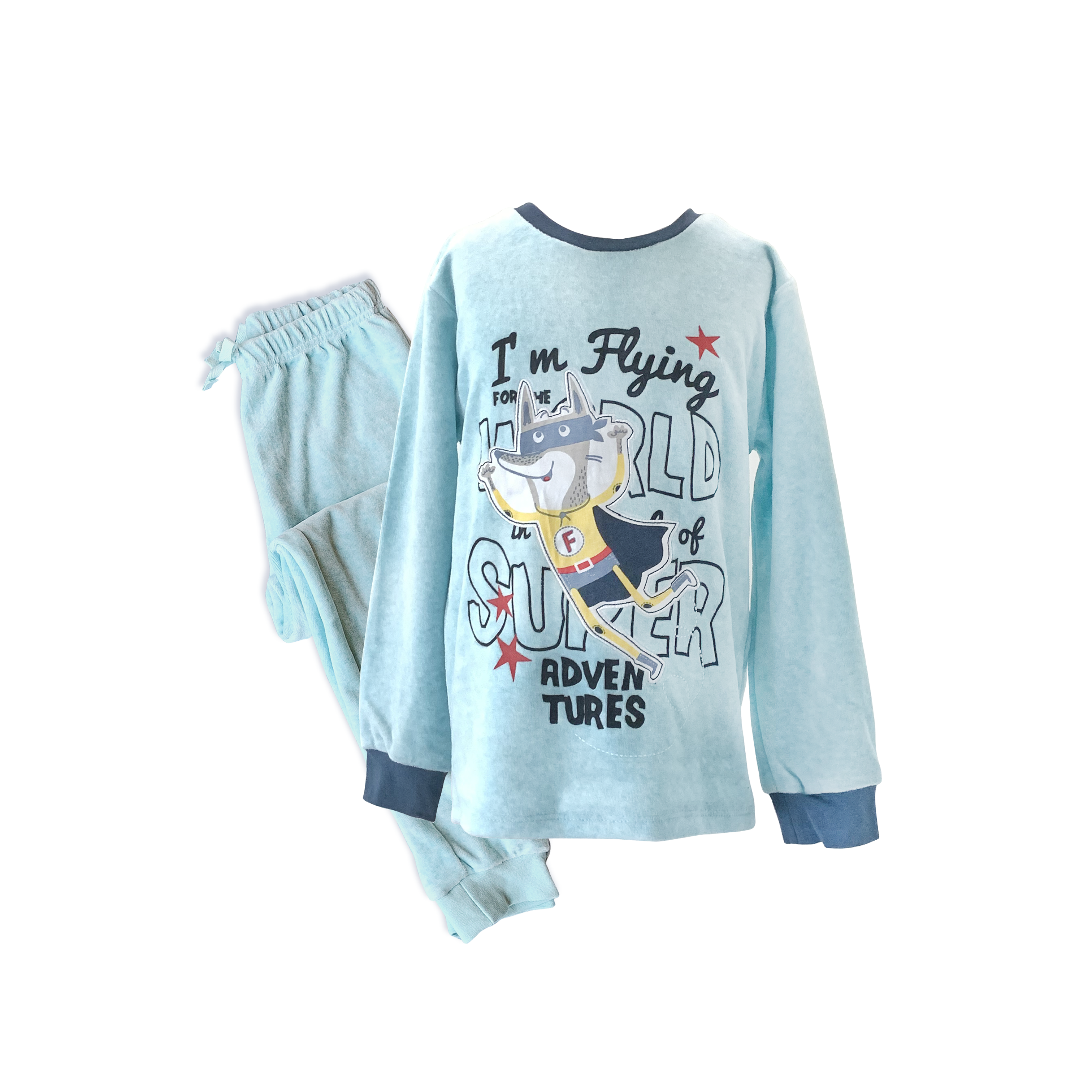 西班牙 KLINS 柔絨套裝 · 輕柔睡袍親子裝